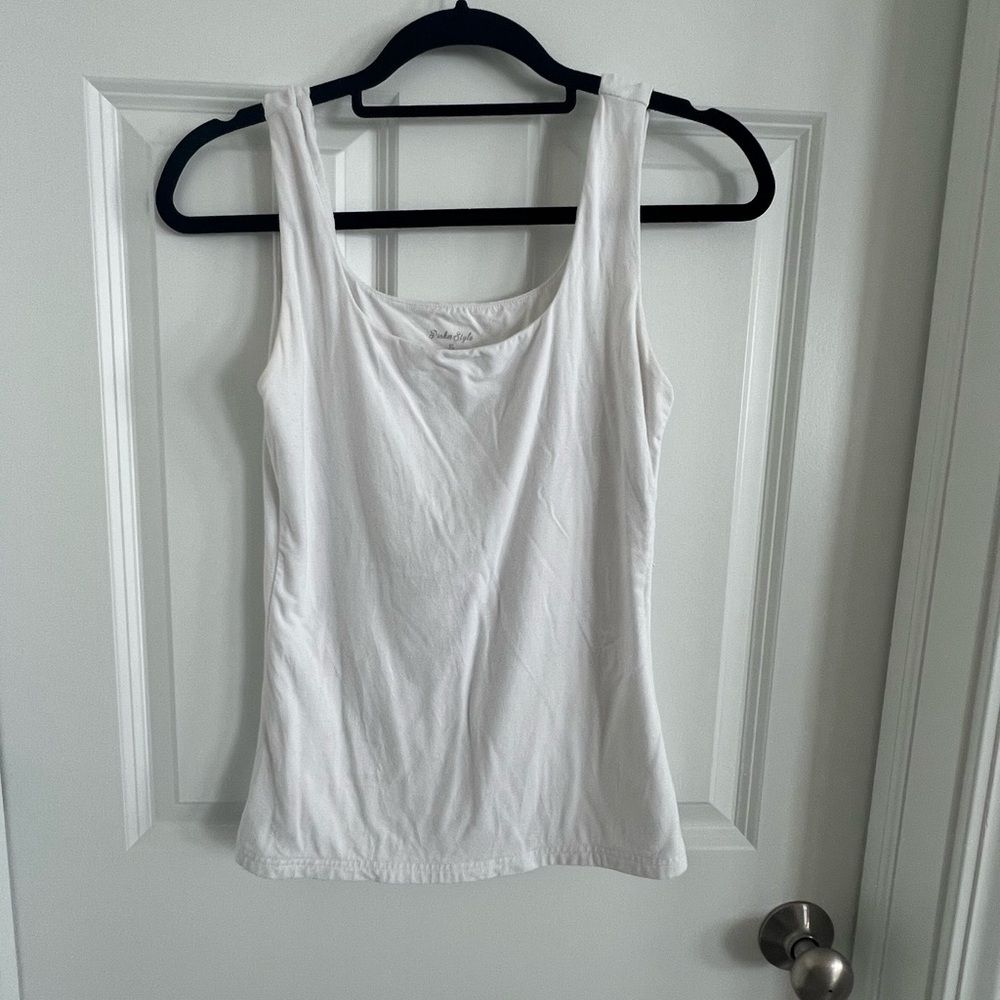 Elegant White Tank Top for Women